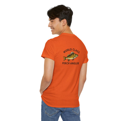 World Class Perch Angler - Humor T-Shirt