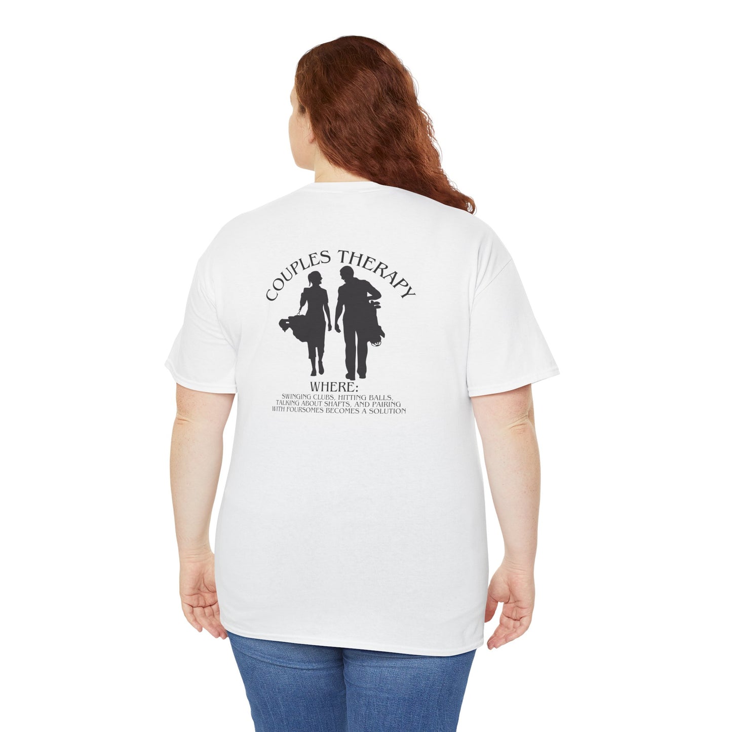 Golf Humor "Couples Therapy"  Humor T-Shirt