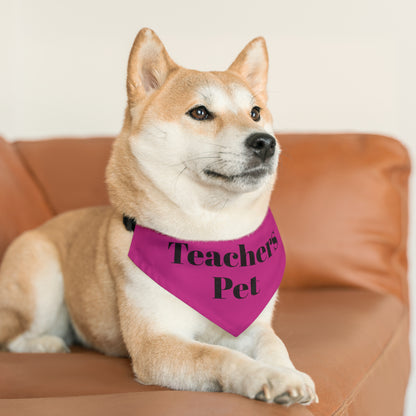 Pet Bandana Collar - Teachers Pet