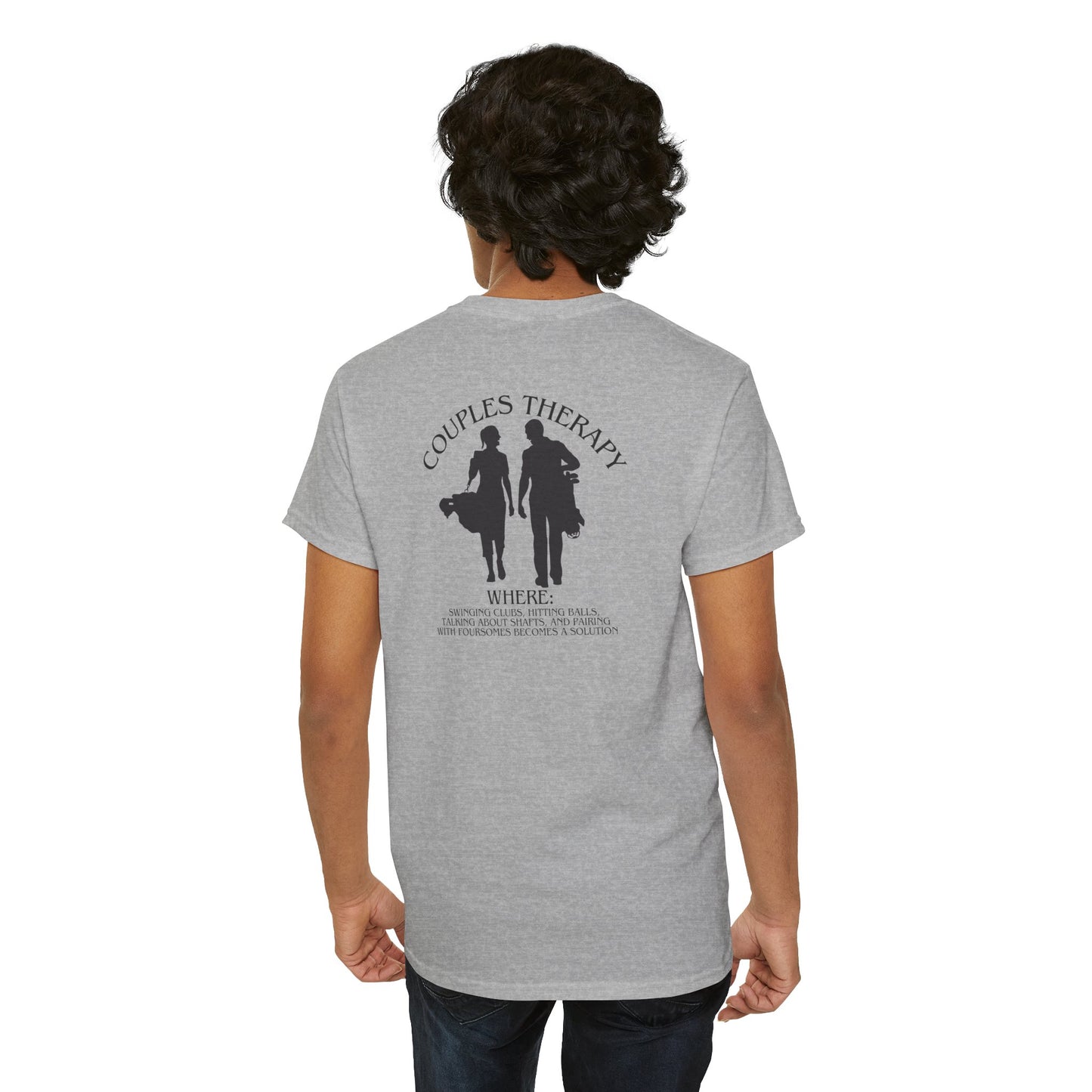 Golf Humor "Couples Therapy"  Humor T-Shirt