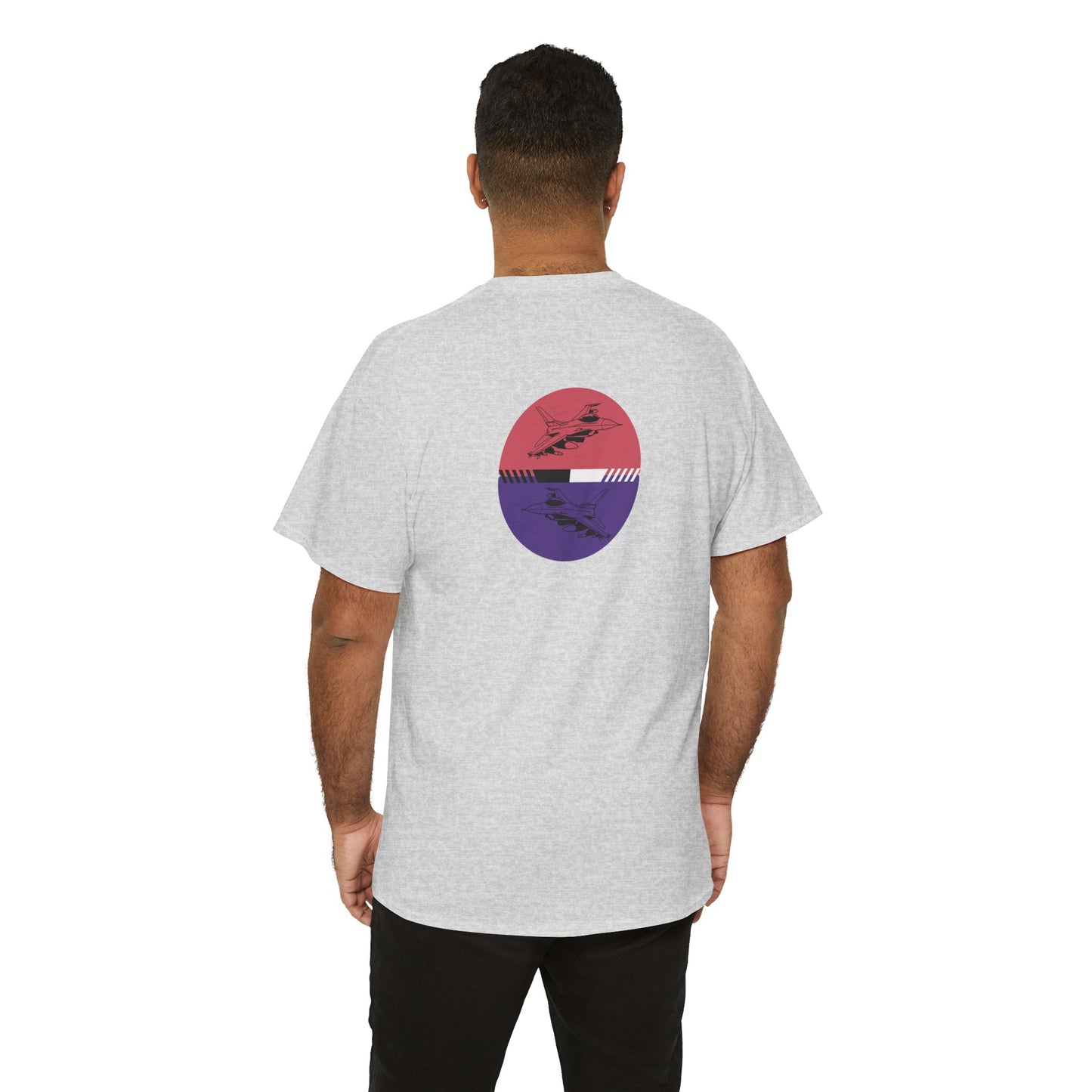 Fighter Jet Throwback Tee