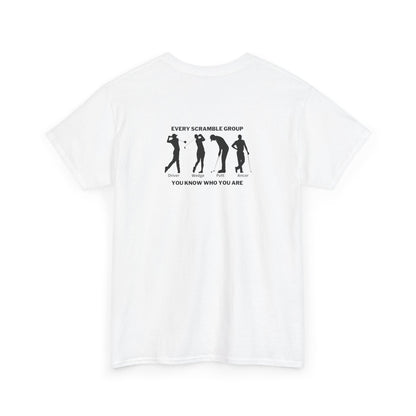 Scramble Golf Partners Humor T-Shirt