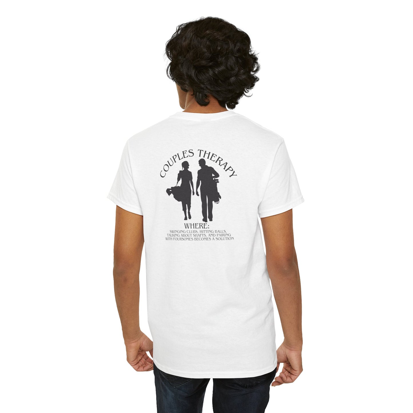 Golf Humor "Couples Therapy"  Humor T-Shirt