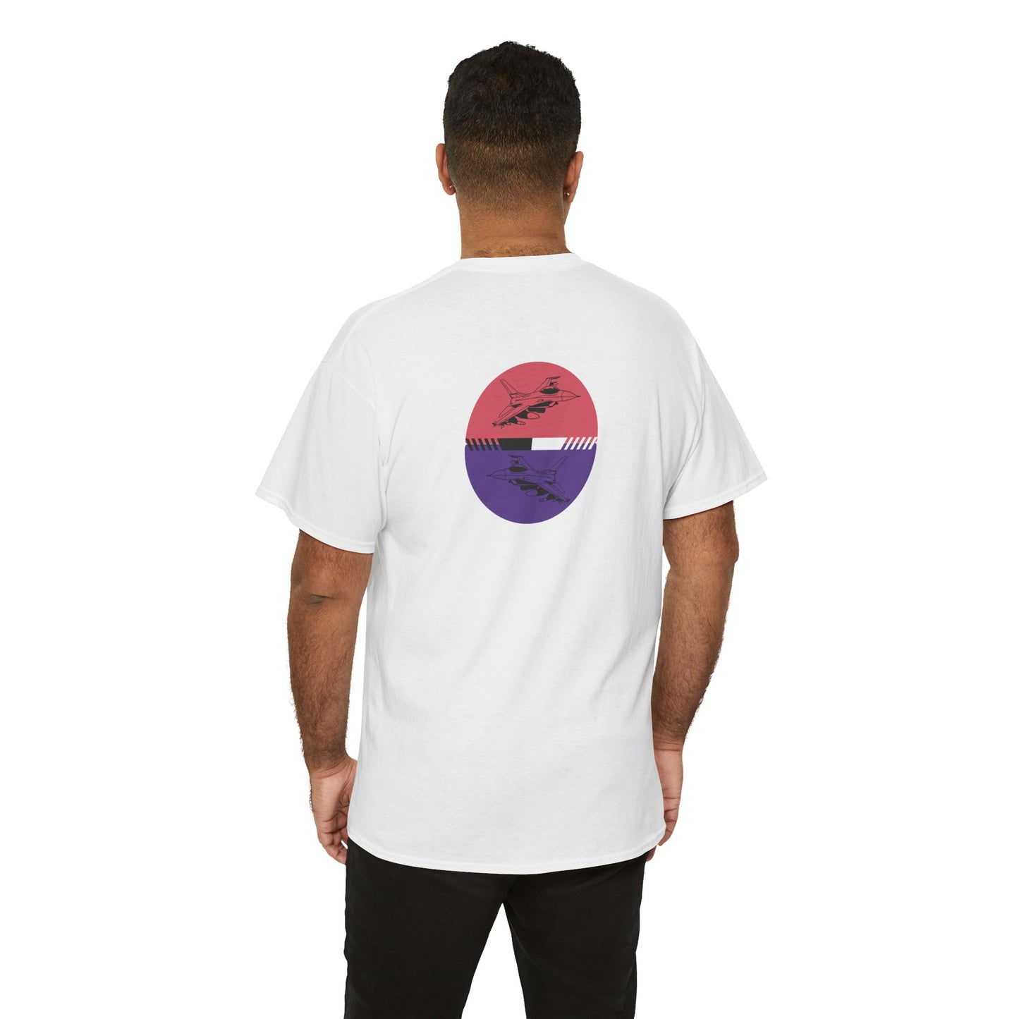 Fighter Jet Throwback Tee