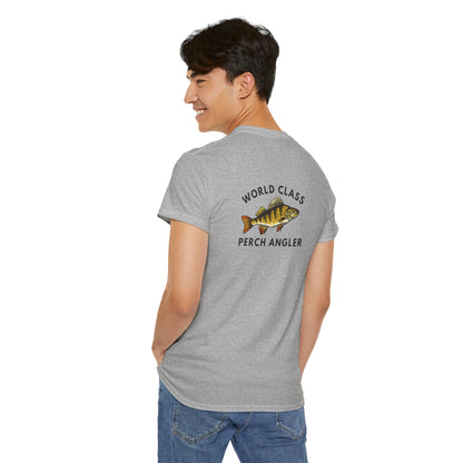 World Class Perch Angler - Humor T-Shirt