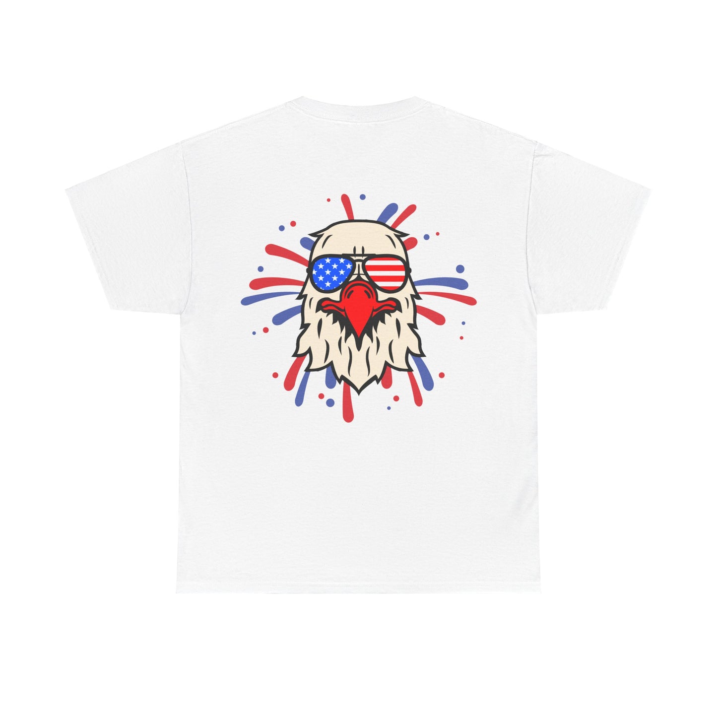 4th of July Eagle Firework - Tshirt