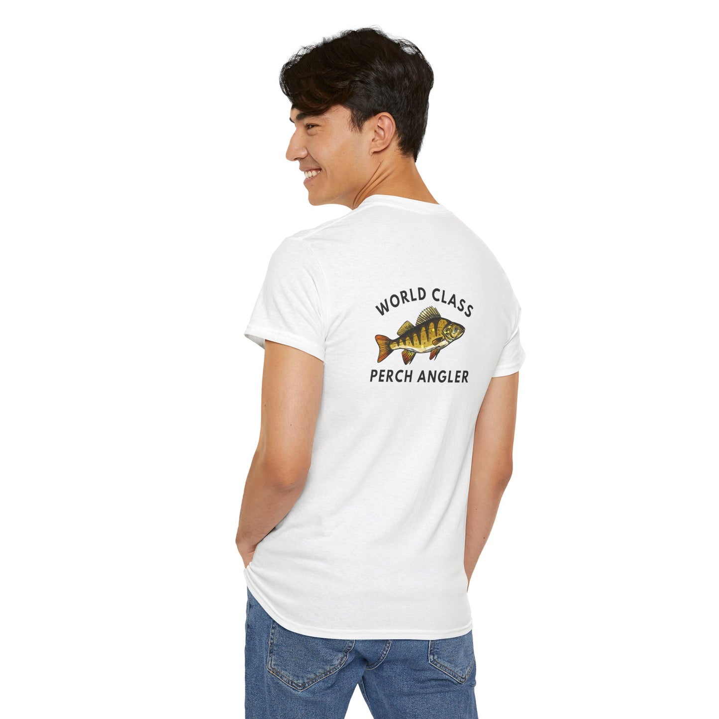 World Class Perch Angler - Humor T-Shirt