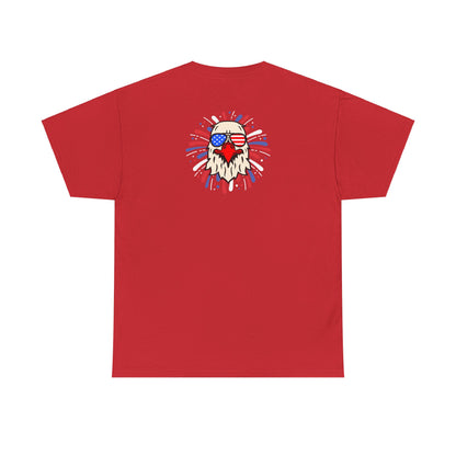 4th of July Eagle Firework - Tshirt