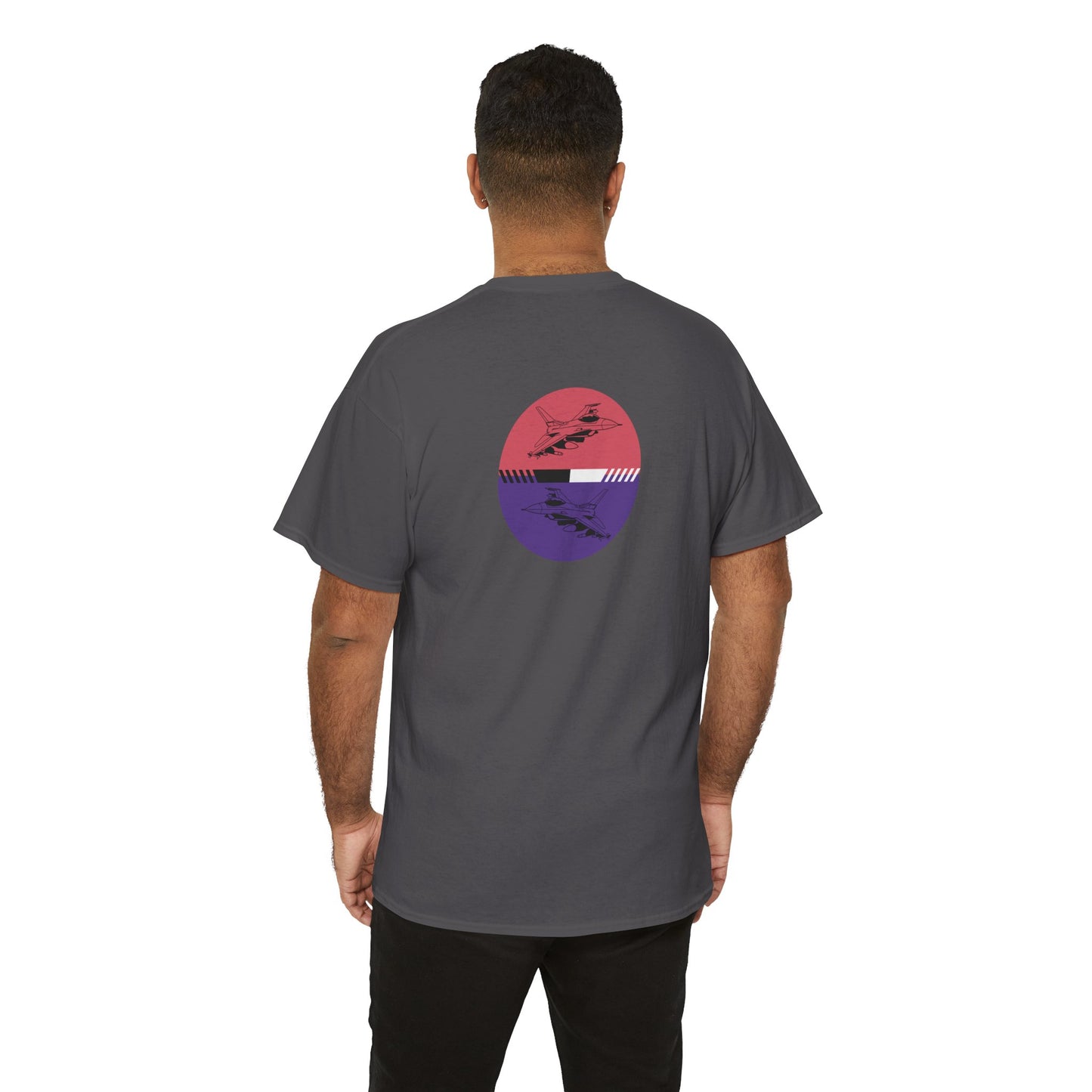 Fighter Jet Throwback Tee