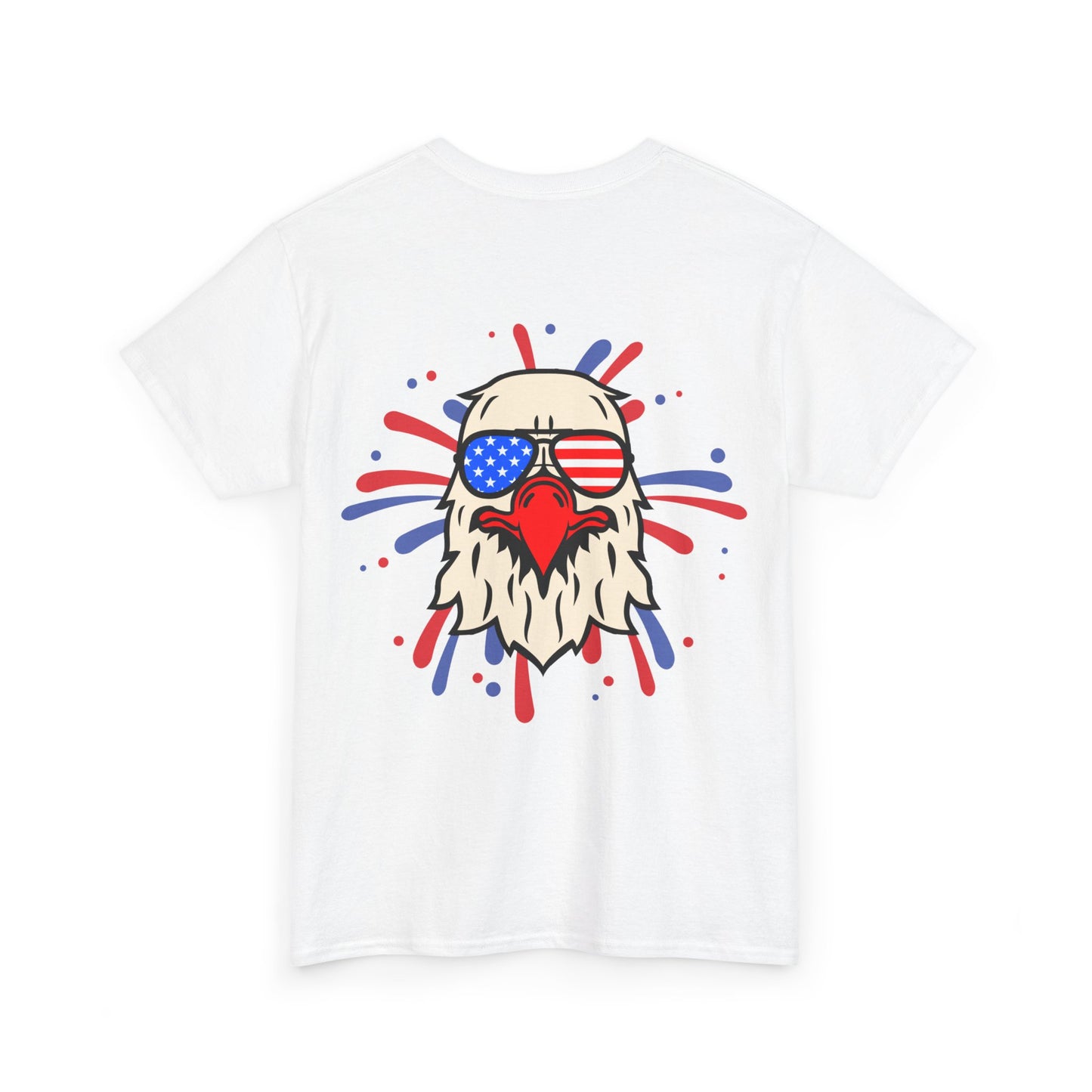 4th of July Eagle Firework - Tshirt