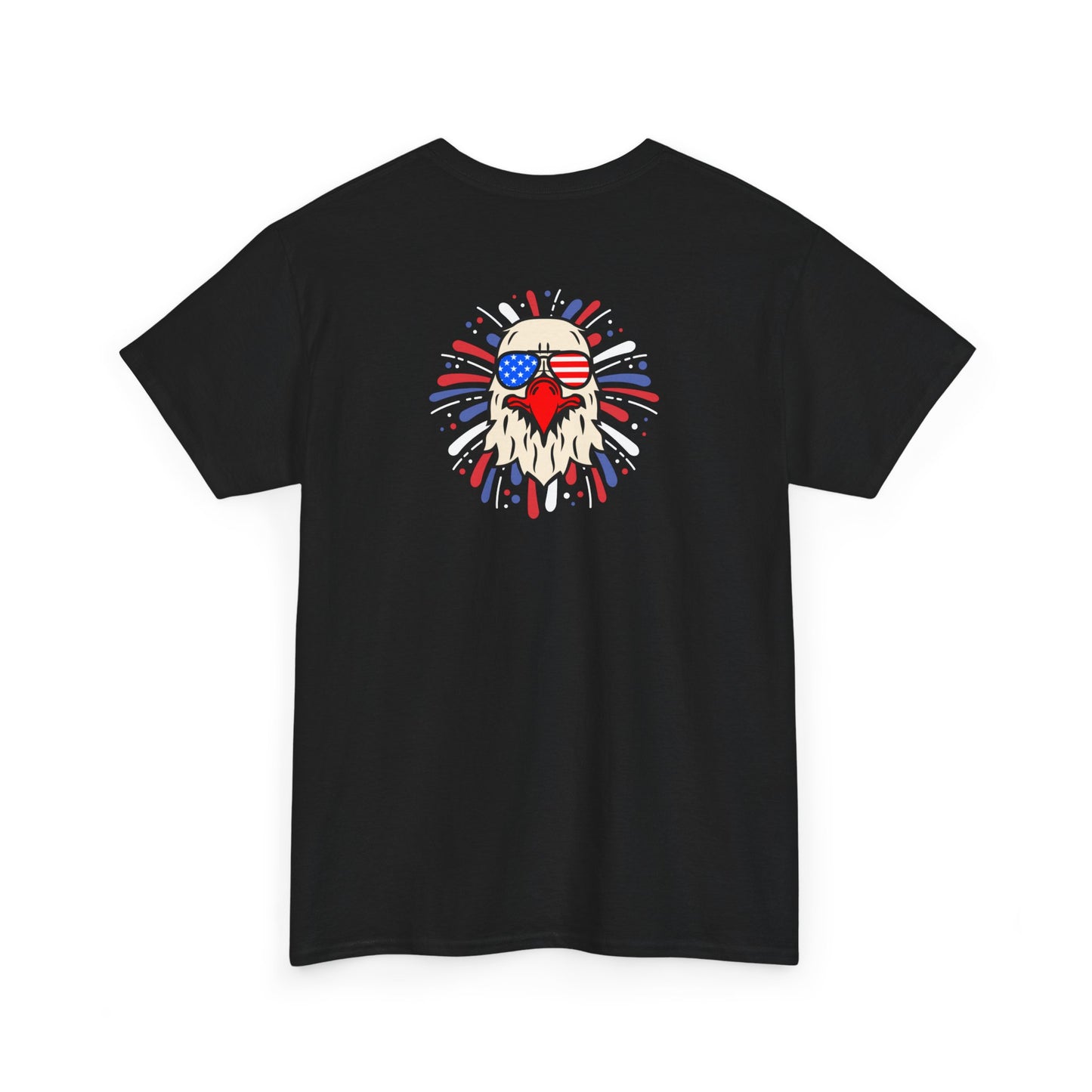 4th of July Eagle Firework - Tshirt