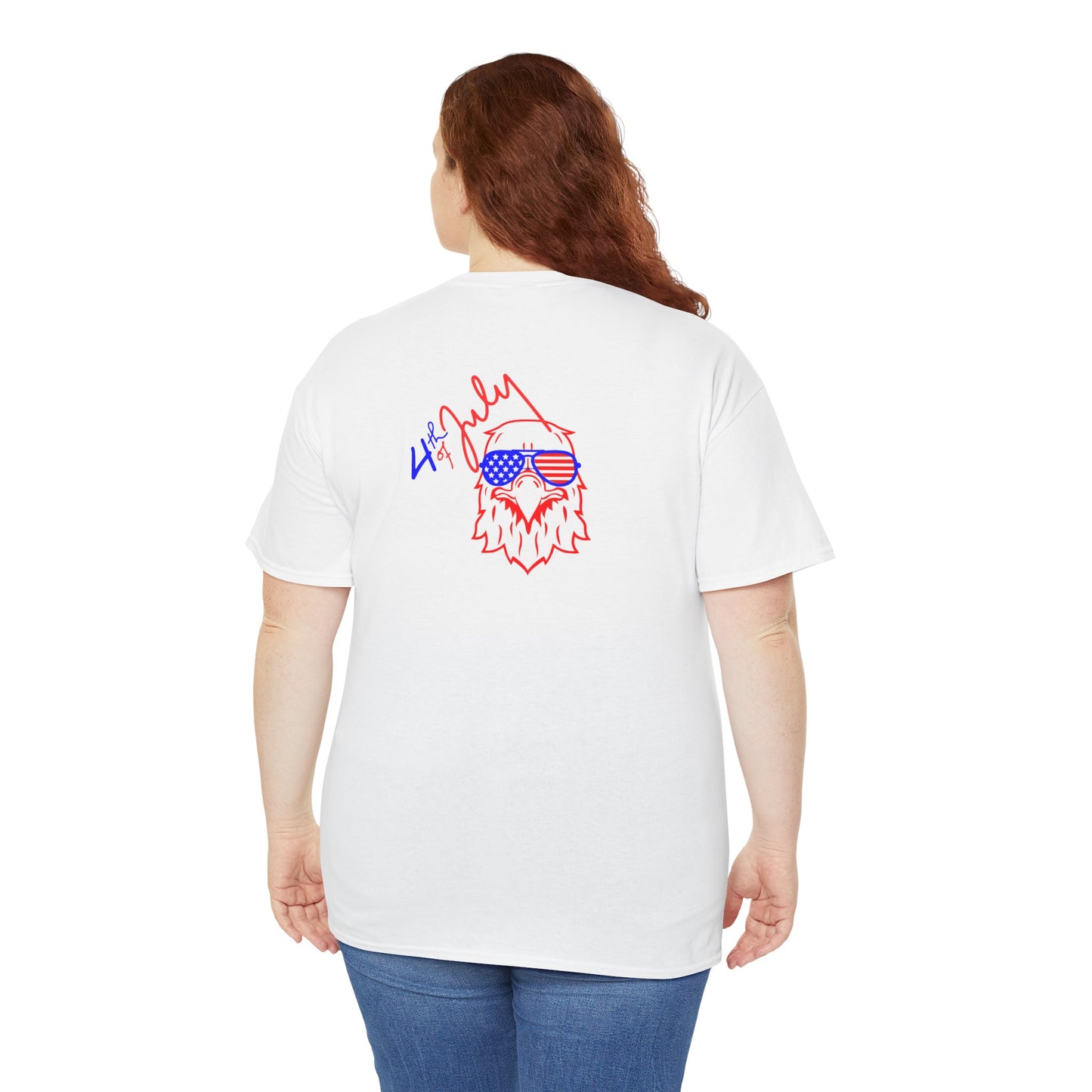 July 4th Eagle - Tee Shirt