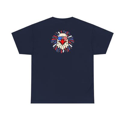 4th of July Eagle Firework - Tshirt